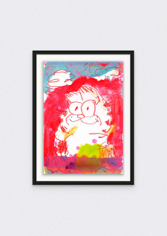 Großkatze 2 – Originalkunstwerk