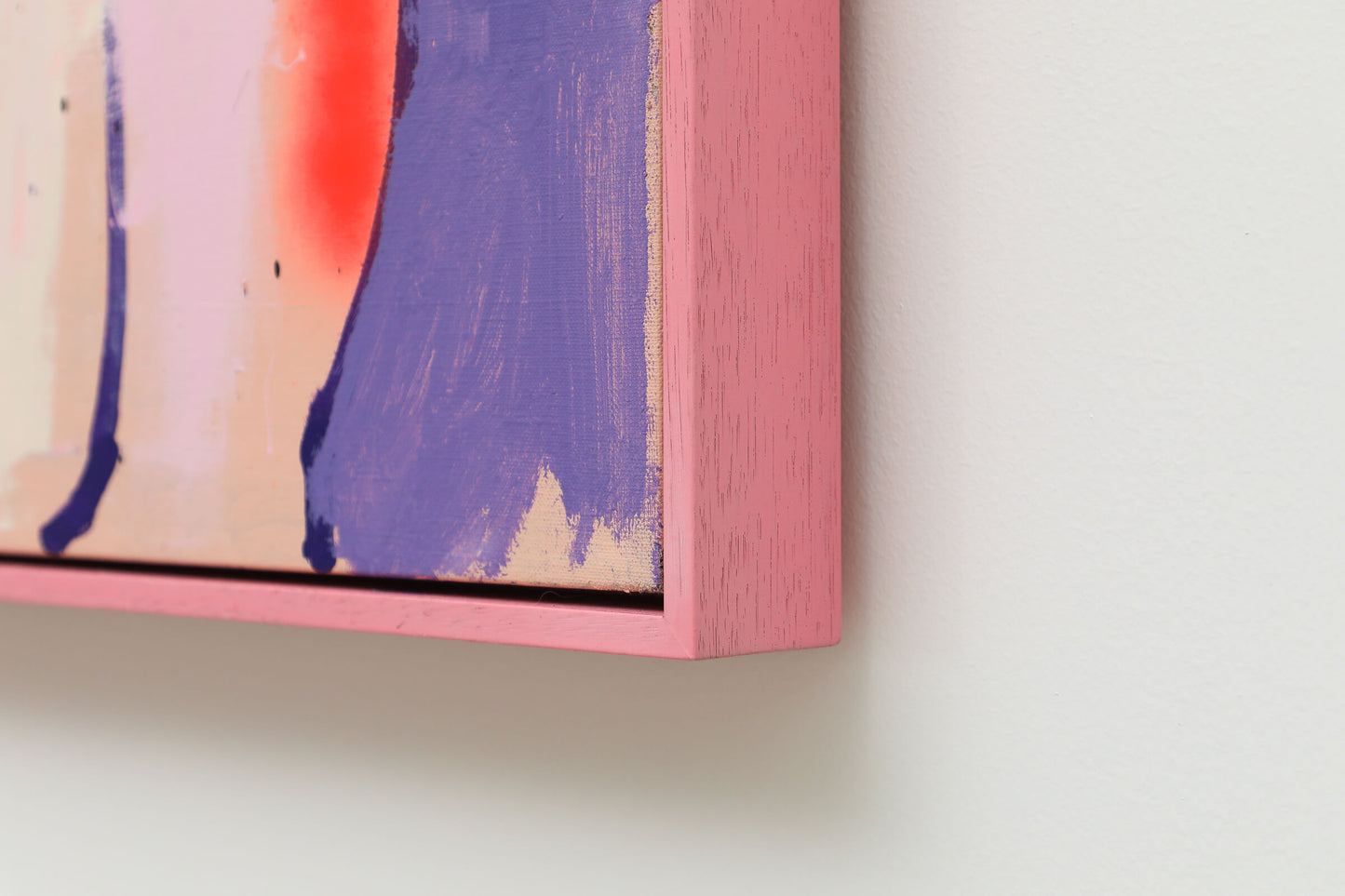 „Pink + White“ Originalkunstwerk, 2023