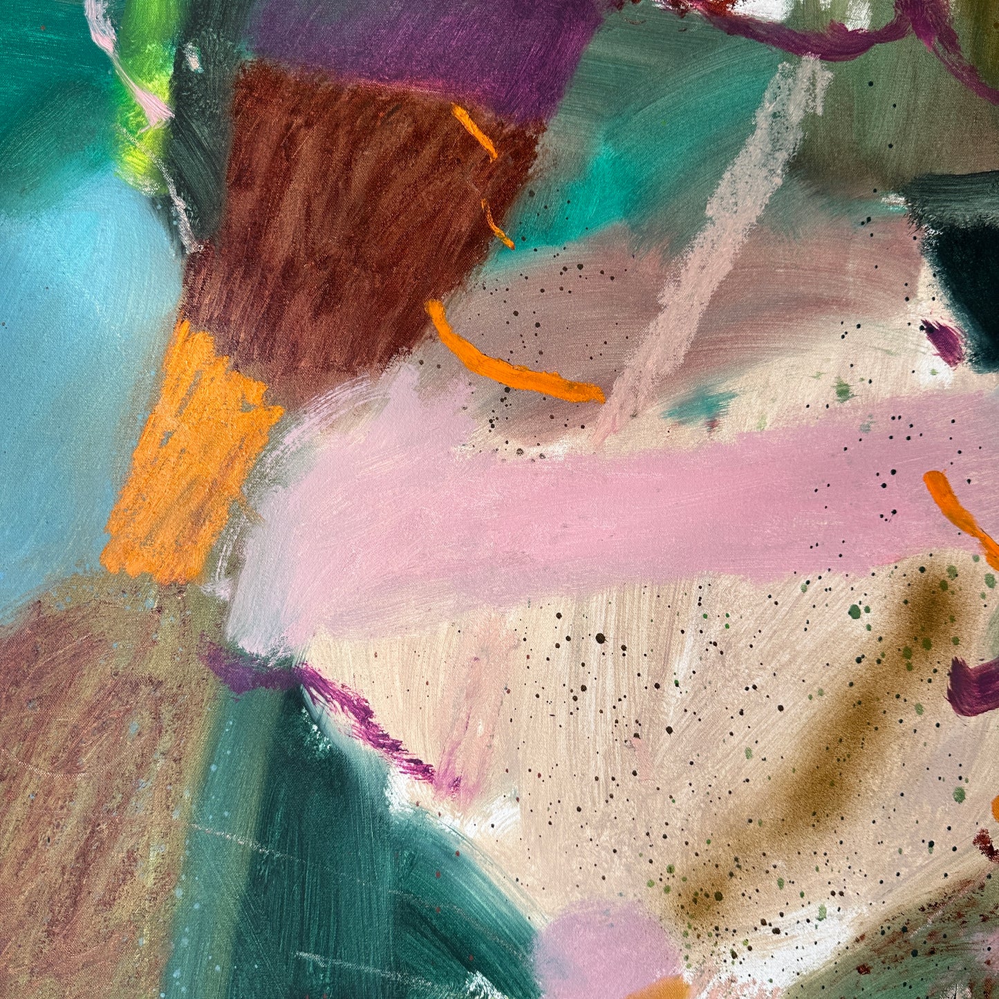 „Ein Chelsea Garten“ Originalkunstwerk