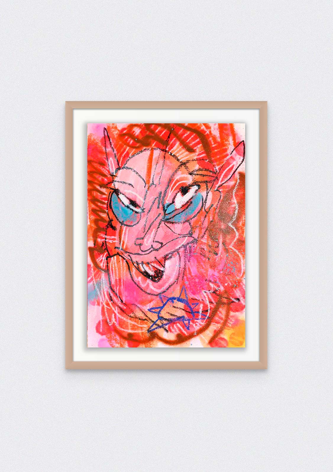 Beastie – Originalkunstwerk