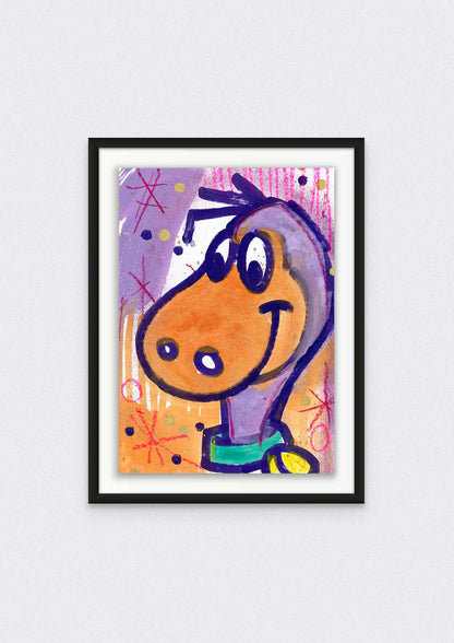 Beste Freundin – Originalkunstwerk
