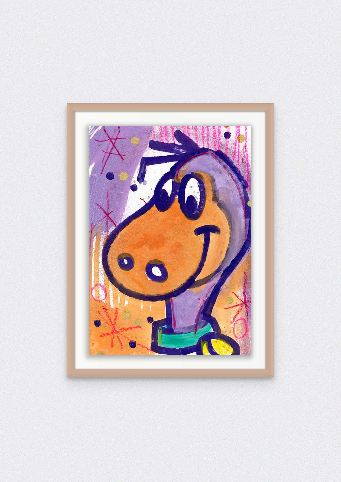 Beste Freundin – Originalkunstwerk