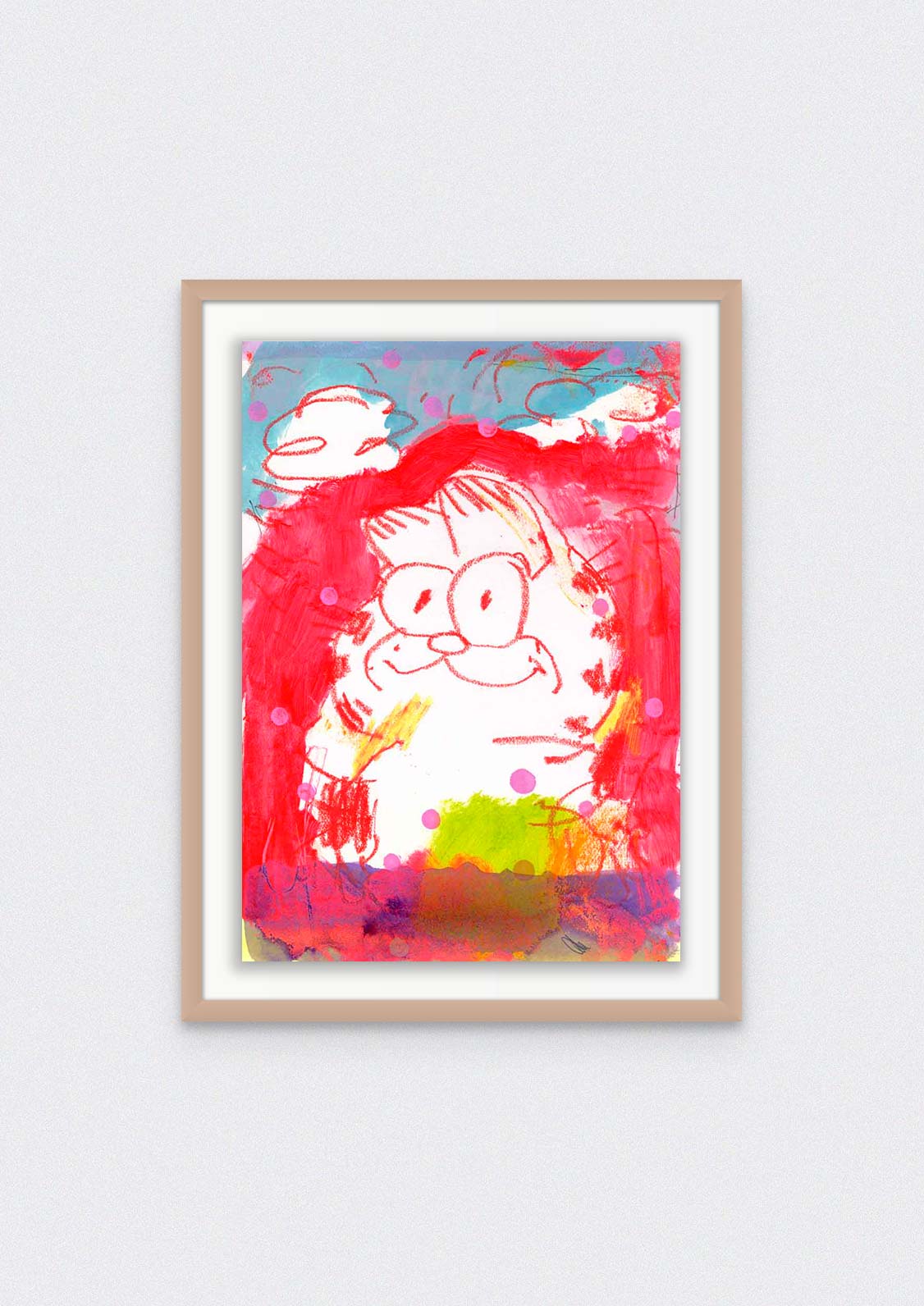 Großkatze 2 – Originalkunstwerk