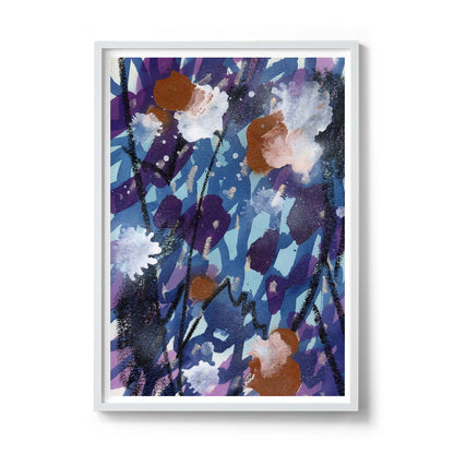 Blauer Garten – Kunstdruck (Offene Edition)