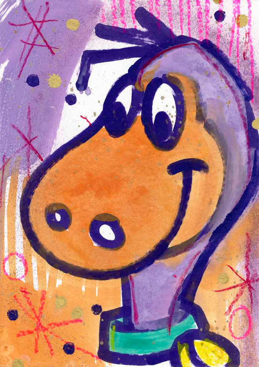 Beste Freundin – Originalkunstwerk