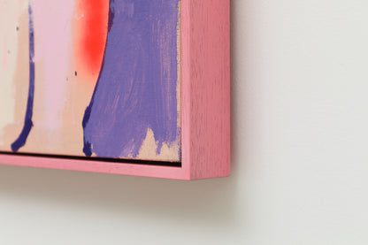 „Pink + White“ Originalkunstwerk, 2023
