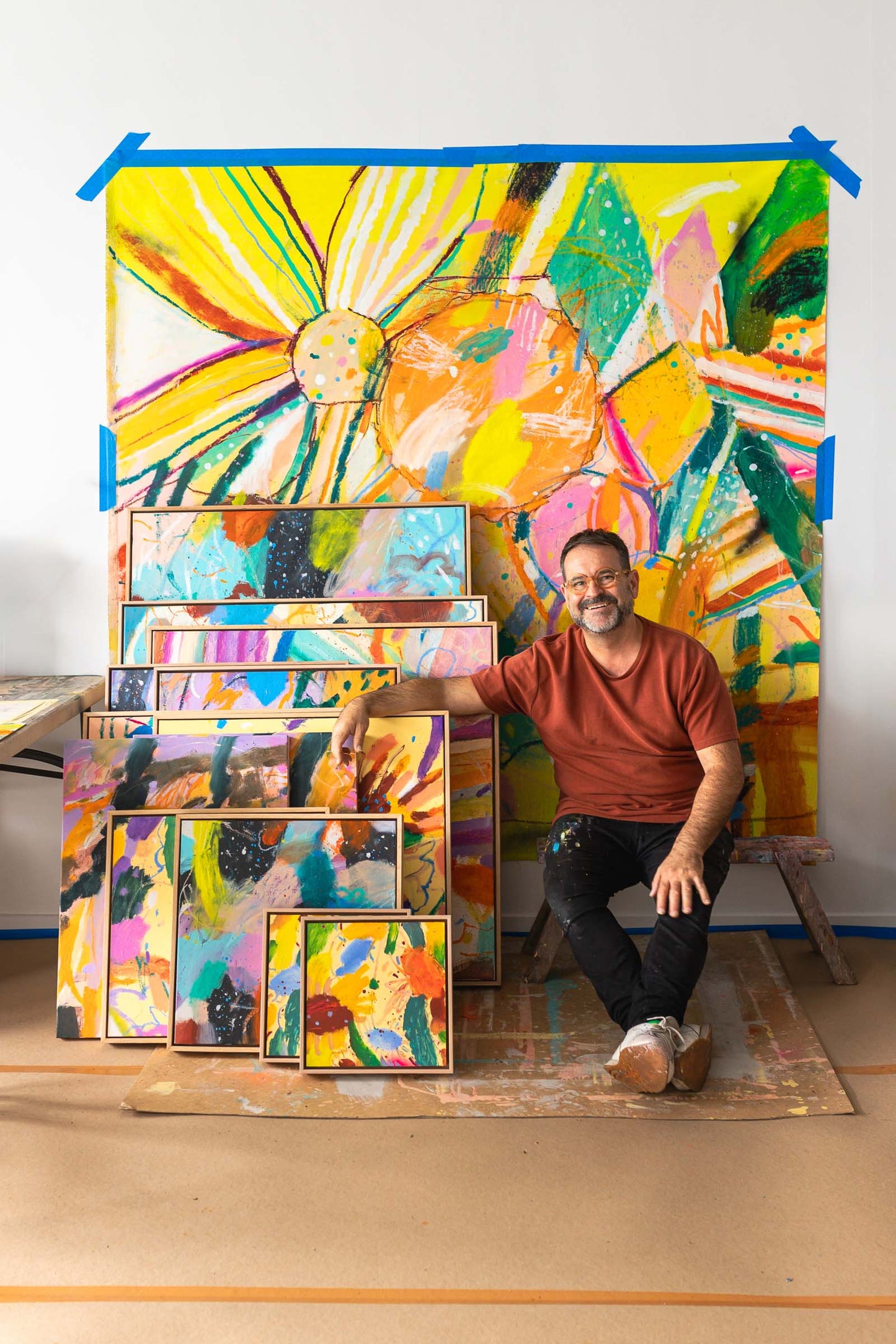 Good Day Lights Original Kunstwerk, 2024