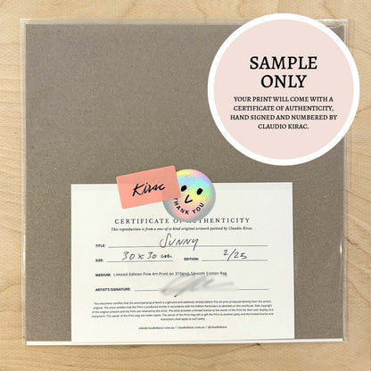 „Magic C“ Kunstdruck in limitierter Auflage