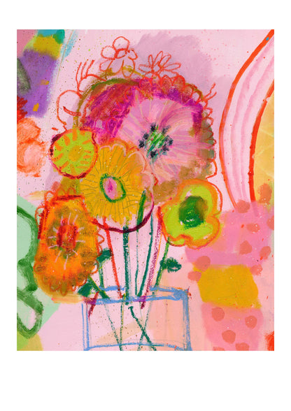 Blumentopf Limitierte Auflage Kunstdruck