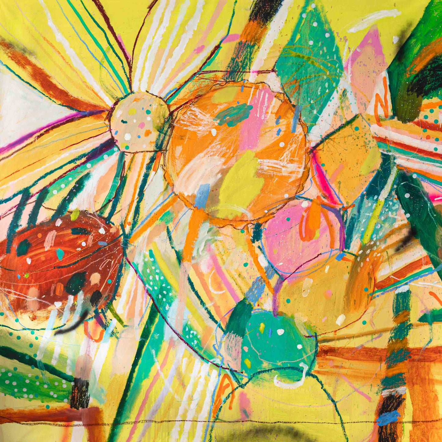Good Day Lights Original Kunstwerk, 2024