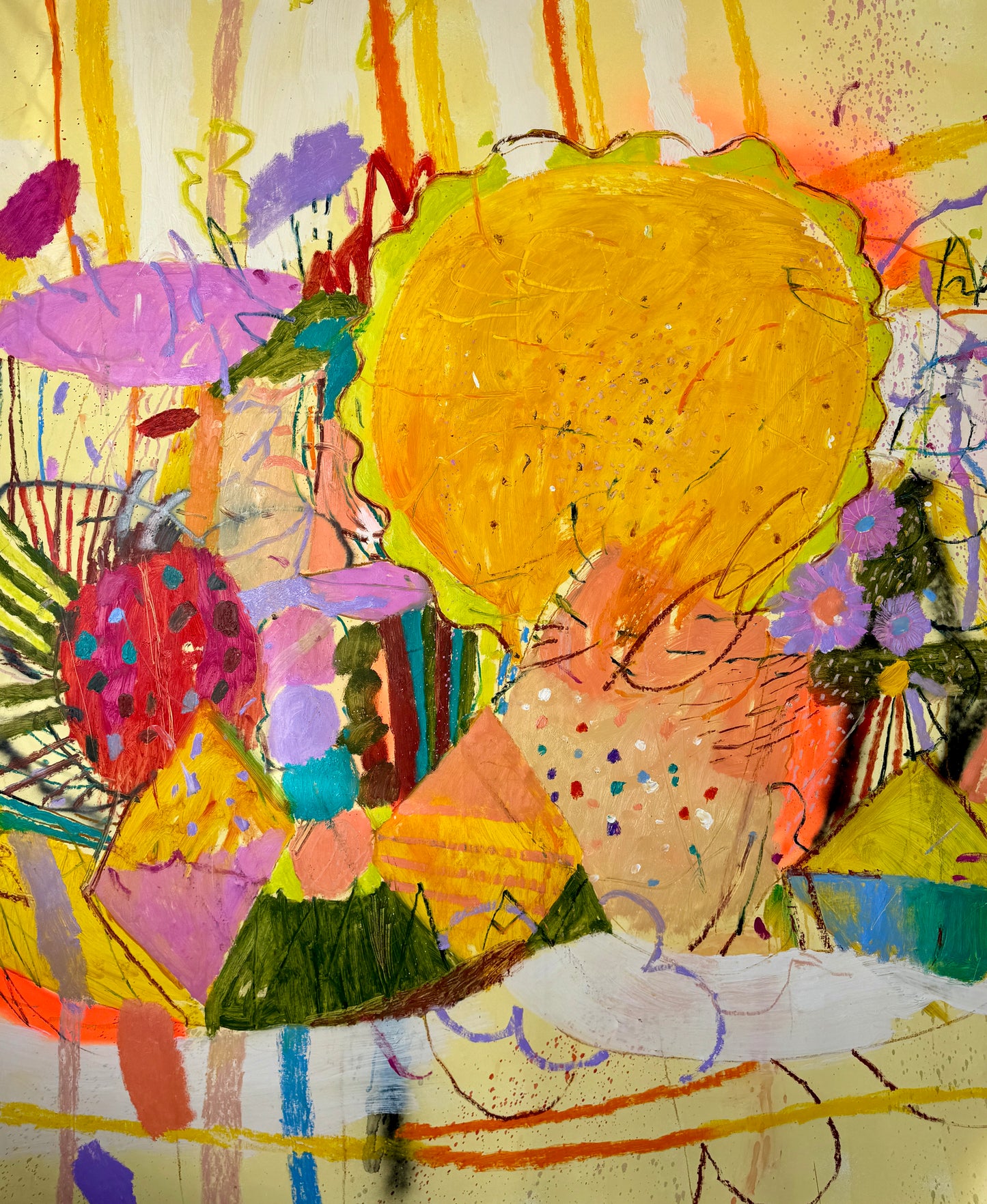 Sonne, Söhne Originalkunstwerk, 2024