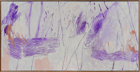'Purple Puddles' Originalkunstwerk, 2023