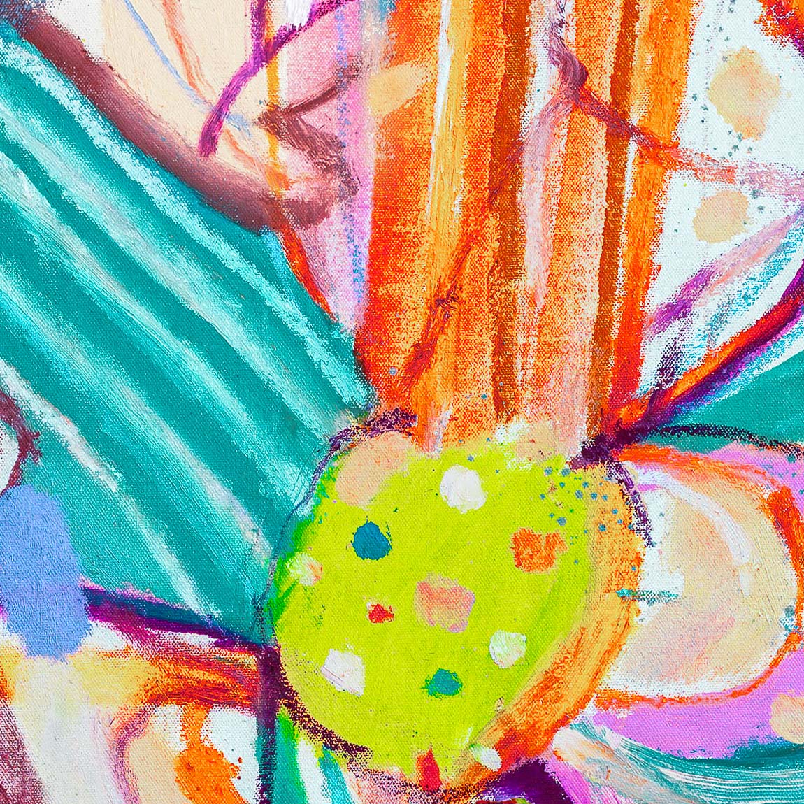 Over a Rainbow Originalkunstwerk, 2024