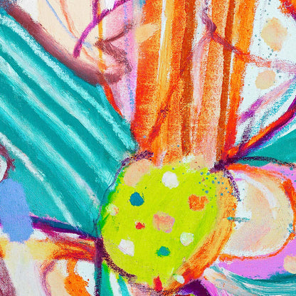Over a Rainbow Originalkunstwerk, 2024