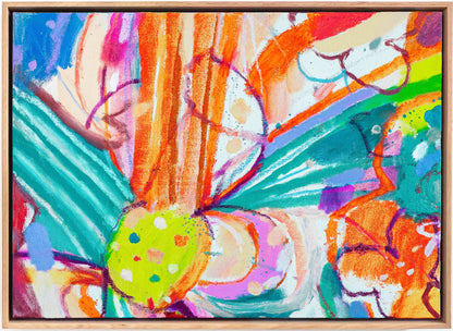 Over a Rainbow Originalkunstwerk, 2024