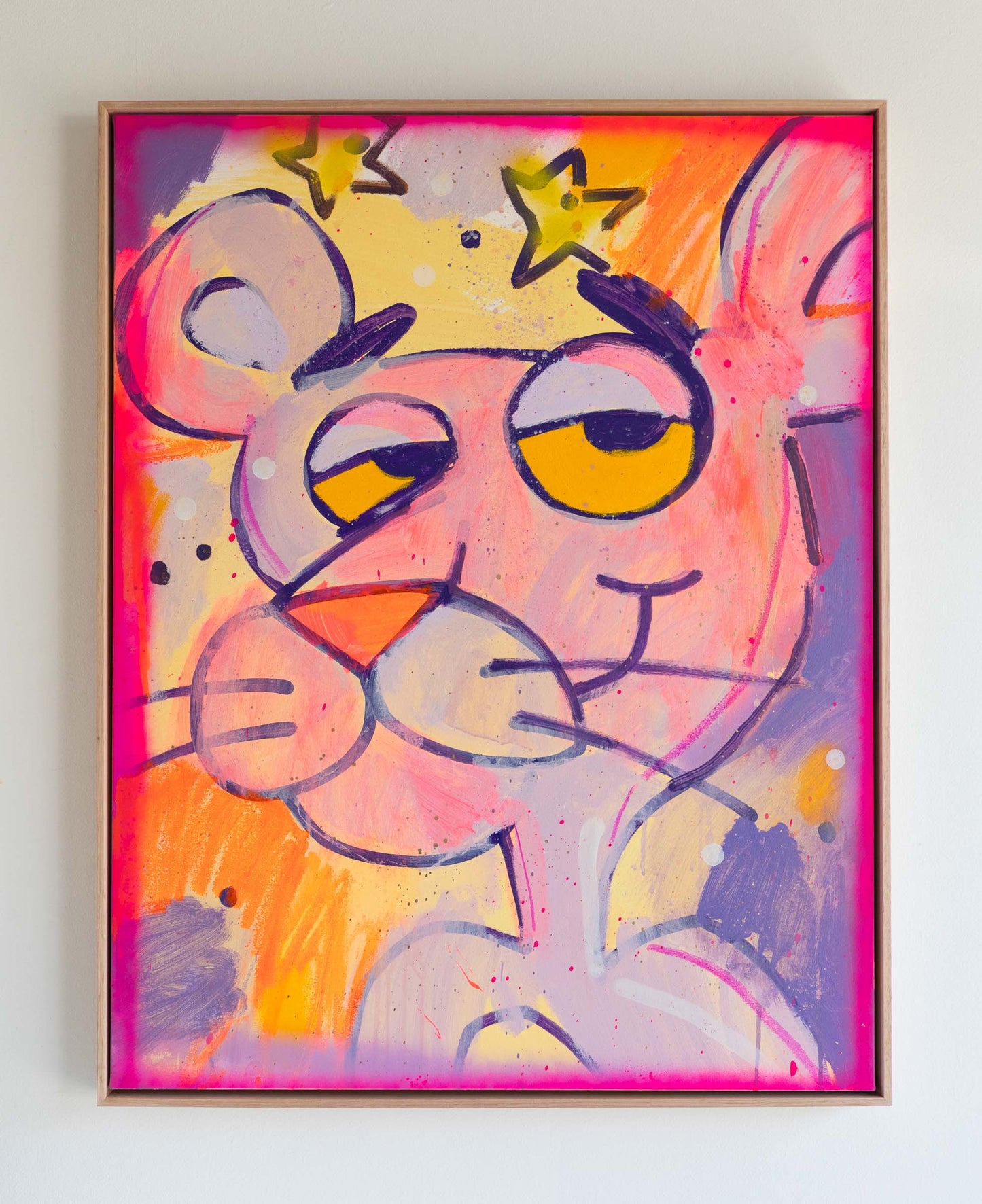 „Pink + White“ 2 Originalkunstwerk, 2024