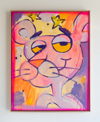 „Pink + White“ 2 Originalkunstwerk, 2024