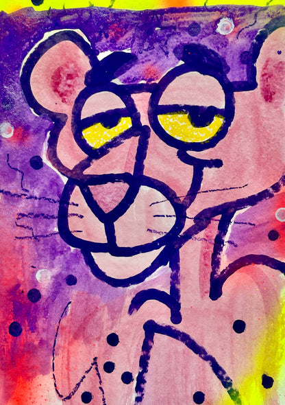 Pink + Purple – Original Kunstwerk