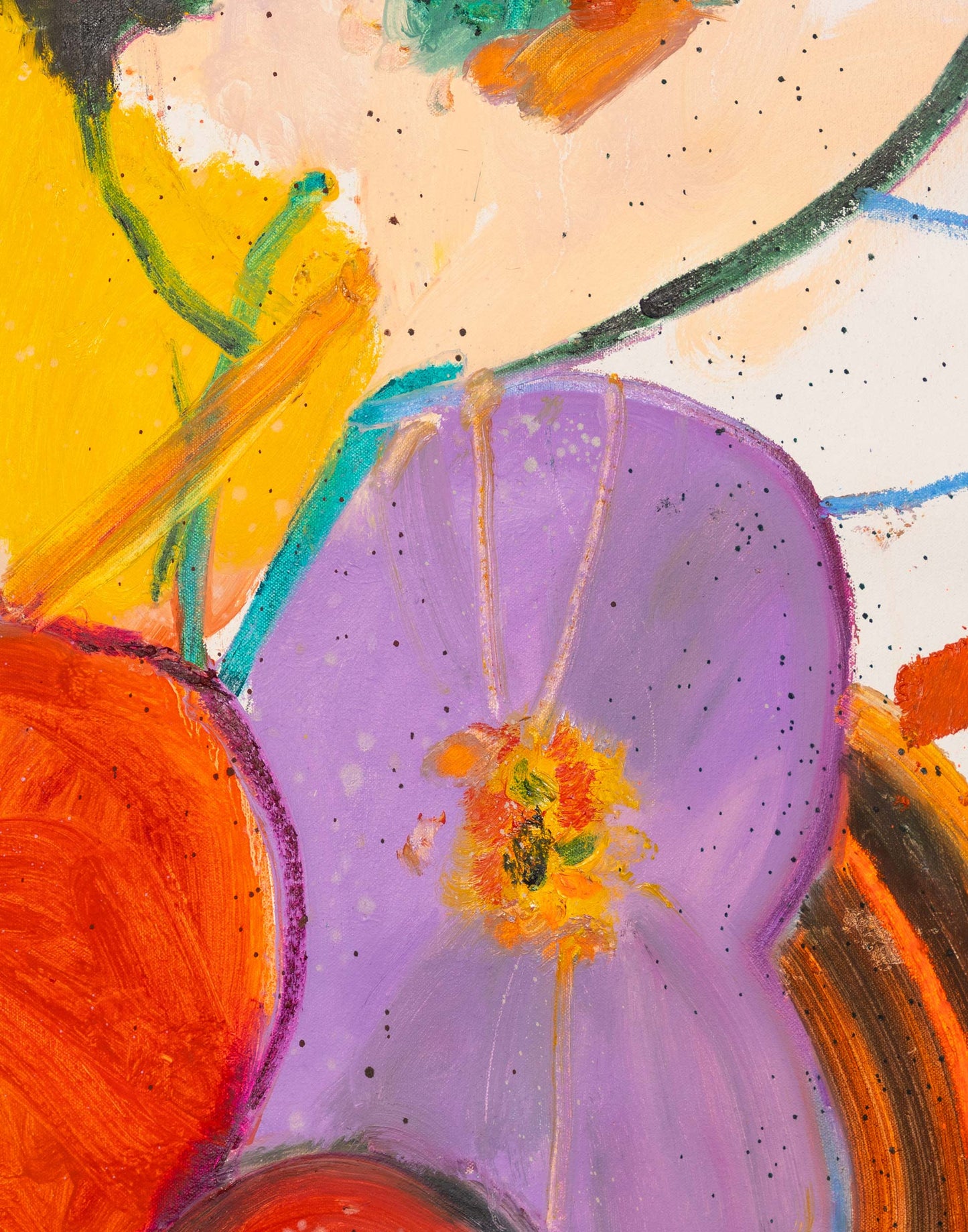 "Oktober-Mohn" Originalkunstwerk, 2024