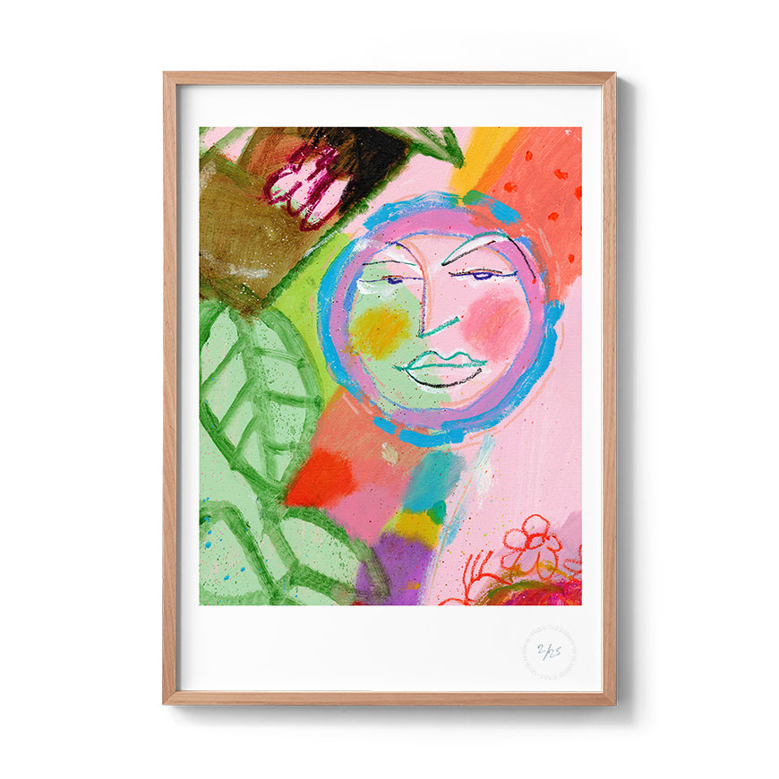 Der Licht der Nacht Limitierte Auflage Kunstdruck