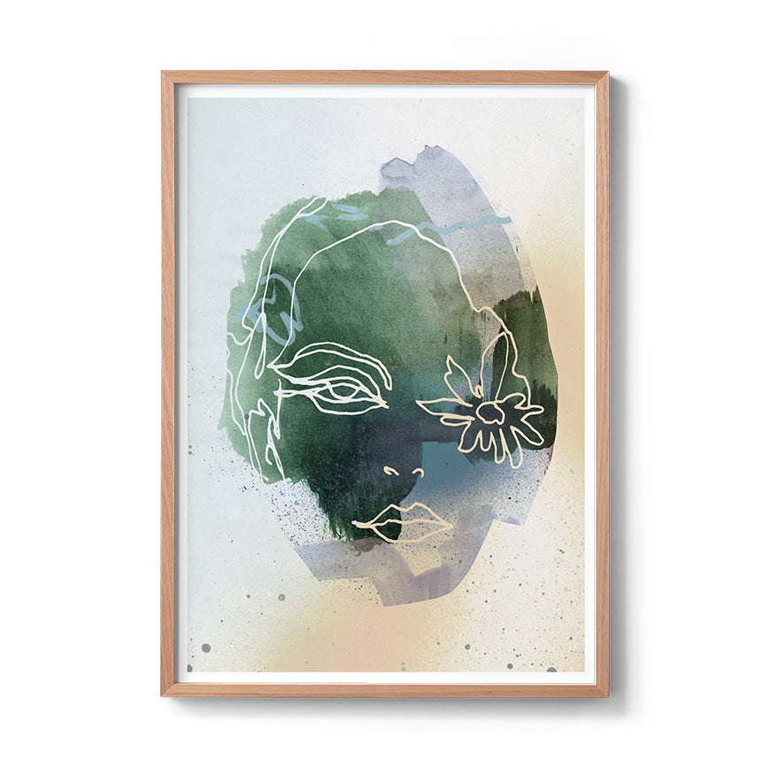 There Will Be Flowers – Kunstdruck (offene Edition)