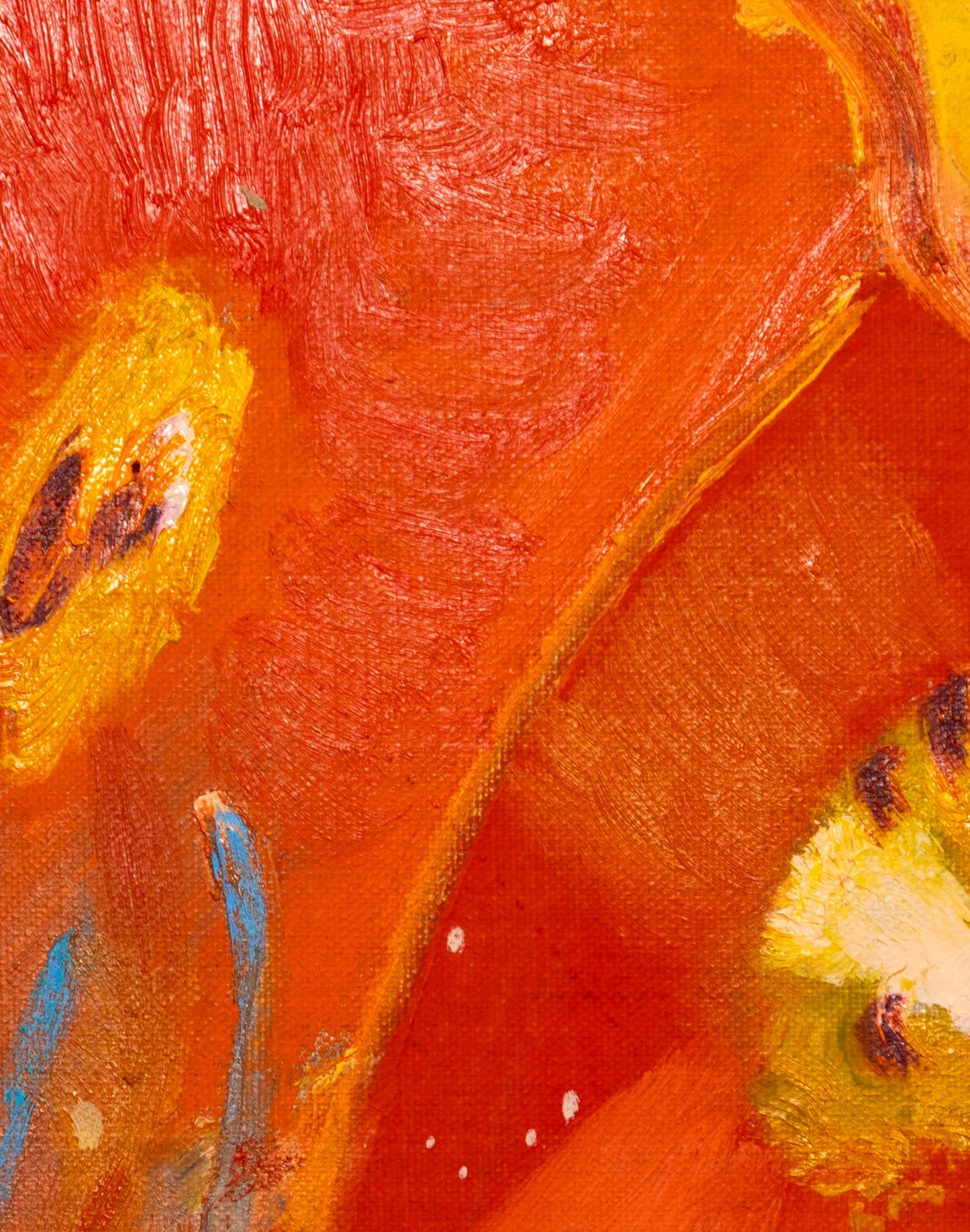 Originalkunstwerk „Donnerstags-Mohnblumen“, 2024
