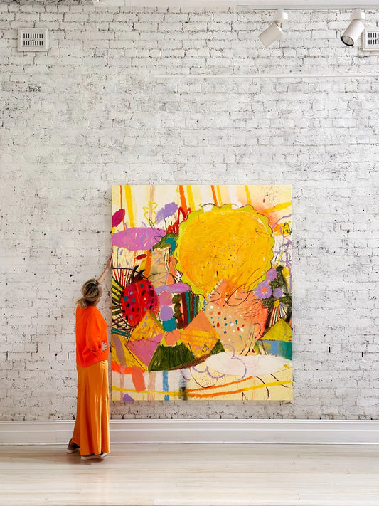 Sonne, Söhne Originalkunstwerk, 2024